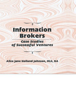 cover image of Information Brokers